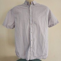 Denim &amp; Flower Men&#39;s Polka Dot/Stripe Print Stretch Button-Up Shirt Size... - €7,87 EUR