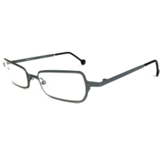 Vintage la Eyeworks Eyeglasses Frames FREELY 545 Gray Rectangular 45-20-125 - £50.99 GBP