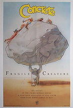 1991 Paul Chadwick Concrete Fragile Creature Dark Horse Comics DHC promo poster  - $23.46