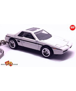   VERY RARE KEYCHAIN 84/88 WHITE PONTIAC FIERO 2M4 CUSTOM GREAT GIFT - $1,209.95 MXN