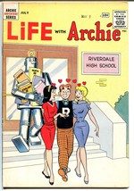 Life With Archie #9 1961-MLJ-Betty-Veronica-Robby The Robot-VF- - £236.60 GBP