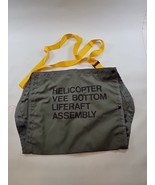 NOS USGI Helicopter Vee Bottom Liferaft Case Carrying Bag Aircraft Straps - £14.31 GBP