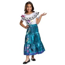 Disney Encanto Mirabel Costume Disguise Pretend Dress-Up Sizes 4-6 Halloween - £35.77 GBP