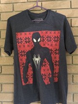 Marvel Spiderman Blue T-Shirt Size Medium - $14.72