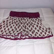 Altar&#39;d State Burgundy Floral High Waist Flowy Shorts Womens Size Small Sm S  - $15.00