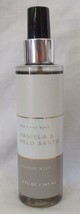 Bath &amp; Body Works Men&#39;s Collection Cologne Mist 5 Fl Oz Vanilla &amp; Palo Santo - £16.37 GBP