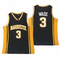 Dwyane Wade Marquette Basketball Jersey College - £40.26 GBP
