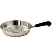 Revere Ware 1801 Copper Bottom  10&quot; inch Skillet Frying Pan USA - £14.90 GBP