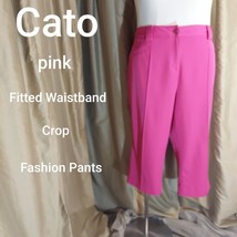 Cato Pink Crop Fashion Pants Size 20W - £7.99 GBP