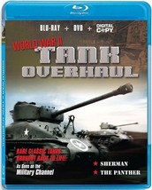 WWII Tank Overhaul (Blu-ray + DVD) Sherman, The Panther NEW - £12.78 GBP