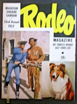 LONE RANGER &amp; TONTO (RODEO MAGAZINE 1957) RARE ISSUE - £98.56 GBP
