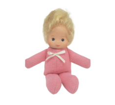 6&quot; Vintage 1982 Fisher Price Forget Me Not Honey Doll Stuffed Animal Plush Toy - £18.96 GBP