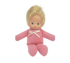 6&quot; VINTAGE 1982 FISHER PRICE FORGET ME NOT HONEY DOLL STUFFED ANIMAL PLU... - £18.92 GBP