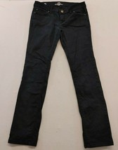 Bluenotes Slim Straight Black Jeans Women&#39;s Size 30 Low Rise Stretch - £10.88 GBP