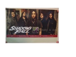 Shadows Fall Poster  Threads Of Life  Two Sided All That Remains - £14.08 GBP