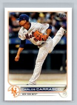 Carlos Carrasco #633 2022 Topps New York Mets - £1.59 GBP