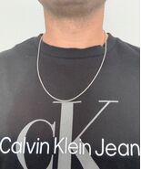 1.7mm Box Chain Necklace .925 Sterling Silver David Yurman 22" - $376.18