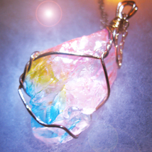 Haunted CRYSTAL NECKLACE 27X SPIRIT CALLER ENHANCE COMMUNICATION MAGICK Cassia4  image 2