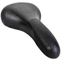 Vintage Selle Royal Bike Saddle Seat Black Made in Italy Hard Rubber 11 x 6 - £39.09 GBP