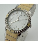 Fossil Quartz Watch ES-1530 Women 50m Silver Steel Beige Analog New Batt... - €20,81 EUR