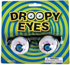 Goofy Droopy Eyes Eye Glasses - Use It For Dress Up - Halloween - Cosplay  - £3.94 GBP