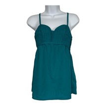 Xhilaration Junior Women&#39;s  Green Blouse Top Size M - £11.76 GBP