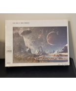 NEW SEALED 1000 Piece Puzzle Wood Puzzle Astronomy Planet Space - £11.97 GBP