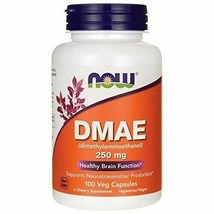 NEW  NOW Foods DMAE for Healthy Brain Function Supplement 250mg 100 VegiCaps - £11.96 GBP