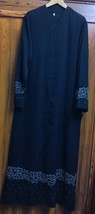 Black Middle Eastern beaded dress, size XL, used, in good condition - £23.98 GBP