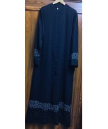 Black Middle Eastern beaded dress, size XL, used, in good condition - $30.00
