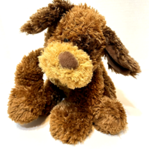 Gund Little Snoogy 13112 Plush Furry Brown Puppy Dog Soft Lovey 12 inches - £16.16 GBP