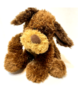 Gund Little Snoogy 13112 Plush Furry Brown Puppy Dog Soft Lovey 12 inches - £16.08 GBP