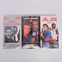 Lethal Weapon Action Set 1 2 3 VHS New Factory Sealed Mel Gibson Danny Glover - £13.91 GBP
