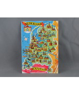 Vintage Postcard - Netherlands Cartoon Map - Sleding - $20.50 CAD