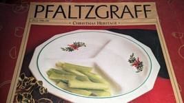 Pfaltzgraff Christmas Heritage 3 Section Dish Relish New Never Used - £30.92 GBP