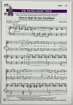 Christ is Made the Sure Foundation by Craig Courtney SATB Organ Sheet Music - £2.89 GBP