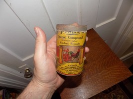 Vintage Pratt’s Special Compound Cholera Remedy Opened Package - $64.35