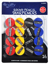 Simplify Round Pencil Sharpeners - £3.87 GBP