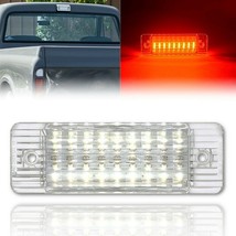 LED Rear Cargo Lamp Clear Lens w/ 3rd Brake Light for 1969-1972 Chevy GMC Truck - £31.86 GBP