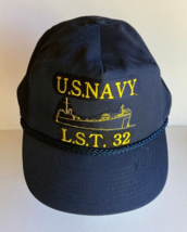 U.S. Navy L.S.T. 32 Baseball Cap Hat - $20.00