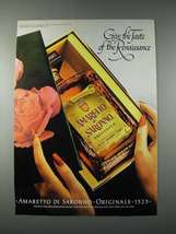 1981 Amaretto di Saronno Liqueur Ad - Renaissance - $18.49
