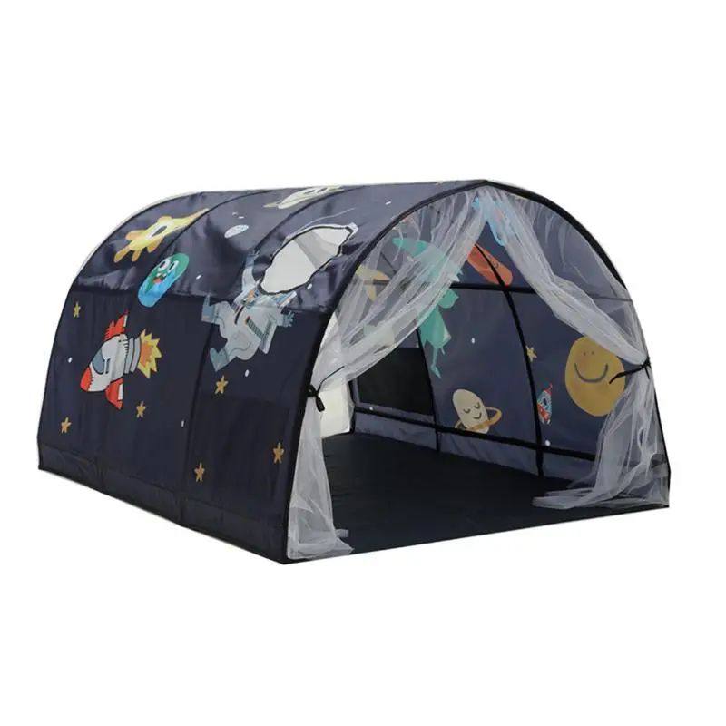 Indoor Toddler Tents Indoor Tents For Kids Canopy Bed Dream Privacy Space Full - £46.67 GBP+