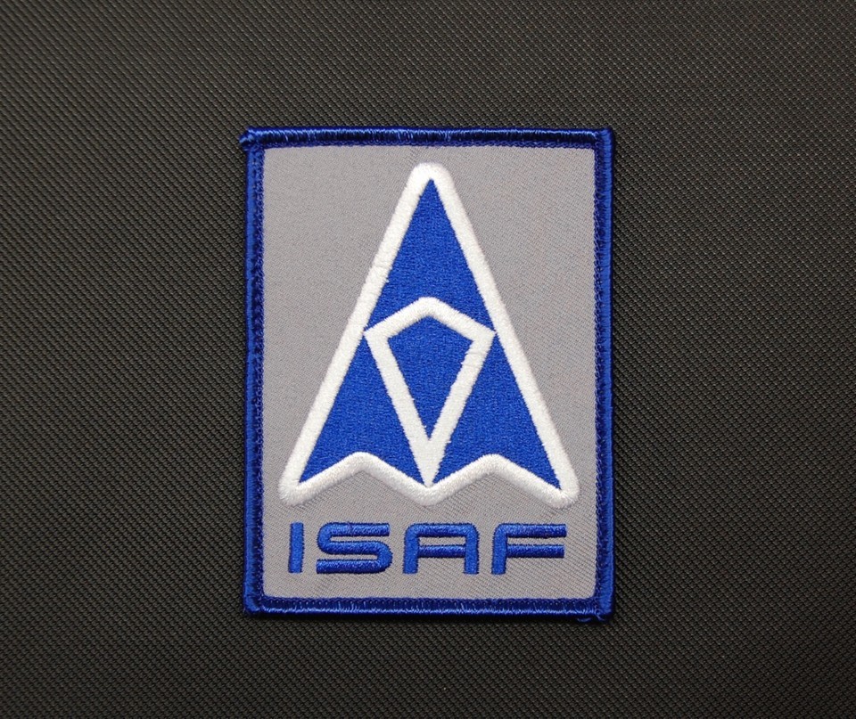 Ace Combat Independent State Allied Forces ISAF Air Force Embroider Patc... - $8.50