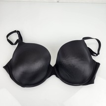 Victoria Secret Women Bra 40DD Black Biofit Demi Uplift Satin Y2K Padded - $14.84