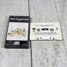 Crosby, Stills, Nash And Young &quot;So Far&quot; Cassette Tape 1974 Atlantic  - £5.31 GBP