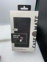 Case Mate Wallet Folio Leather Case for Samsung Galaxy S20+ PLUS (6.7") BLACK - $1.50