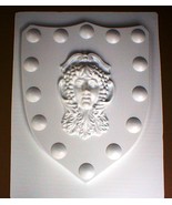 Medieval Celtic Renaissance Mold Huge 24x30x2 Goddess Shield Plaster or ... - £94.81 GBP