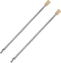 Pressure Washer Lance Extension Wand 1/4&quot; Quick Connect 2 Pack NEW - £16.01 GBP