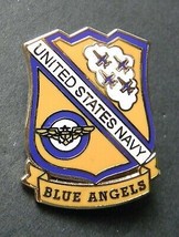 NAVY USN BLUE ANGELS NAVAL AVIATION LAPEL HAT PIN BADGE 7/8 X 1.1 INCHES - $5.64