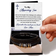 Personalized To My Son, Bracelet for son, Christmas gift for Son, Gifts for son - £60.77 GBP